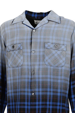 LONG-SLEEVED SHIRT / BLUE TARTAN