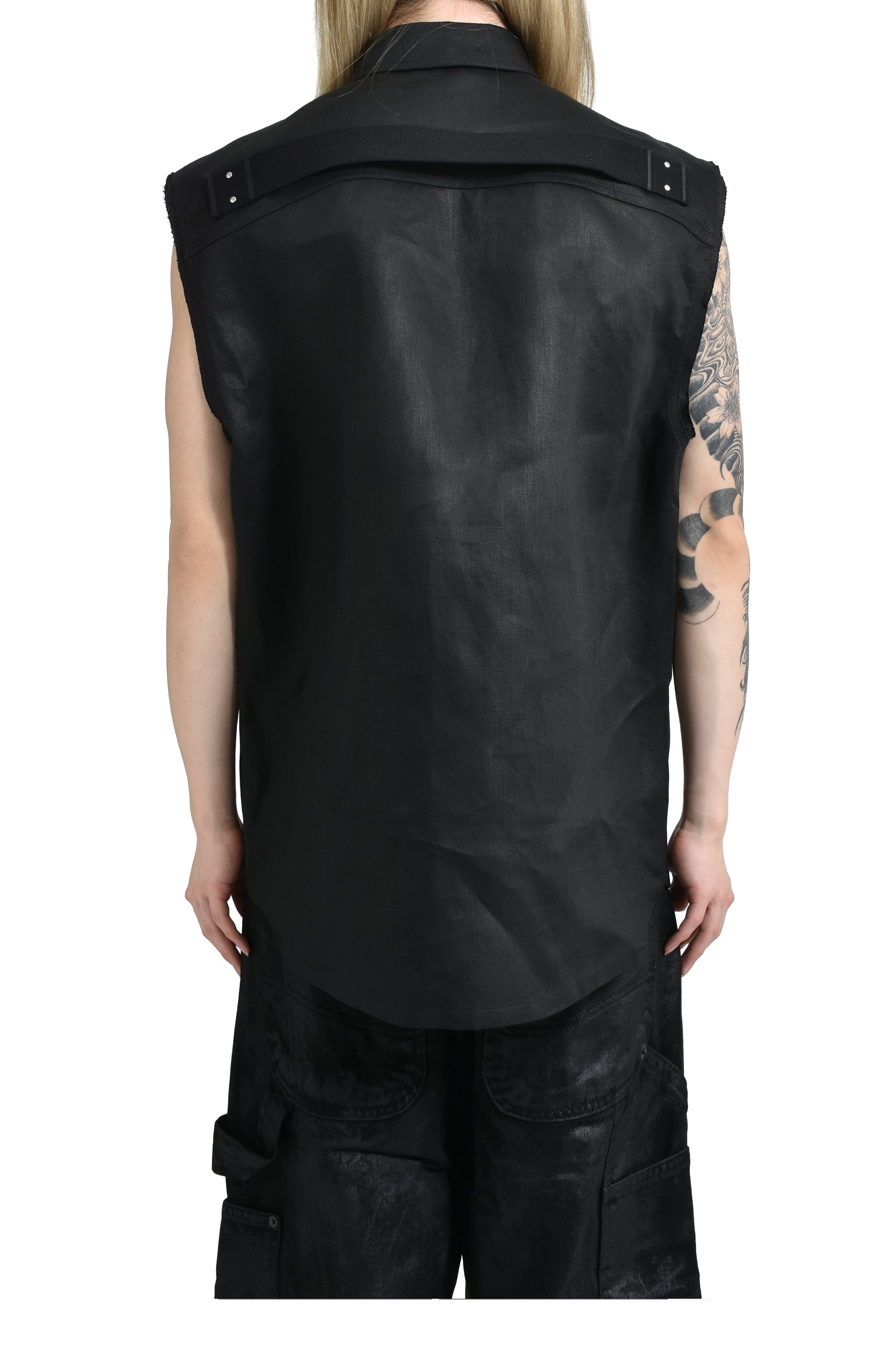 Rick Owens JUMBO SL OUTERSHIRT / BLK