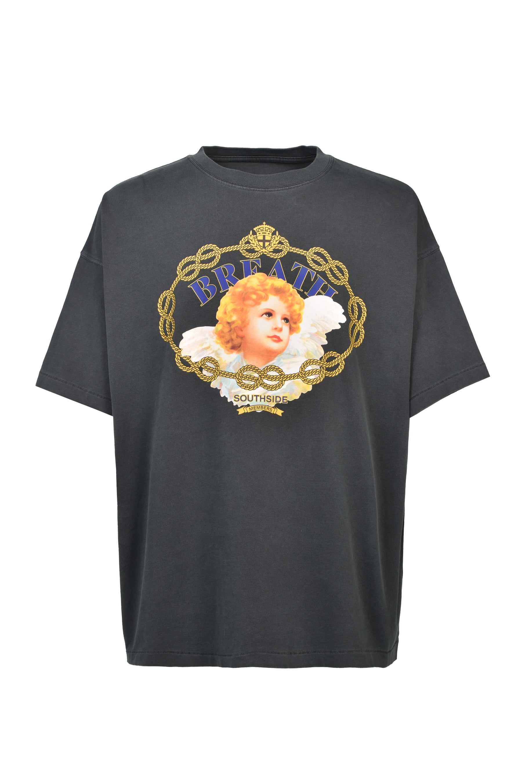 ANGEL EMBLEM TEE / BLK
