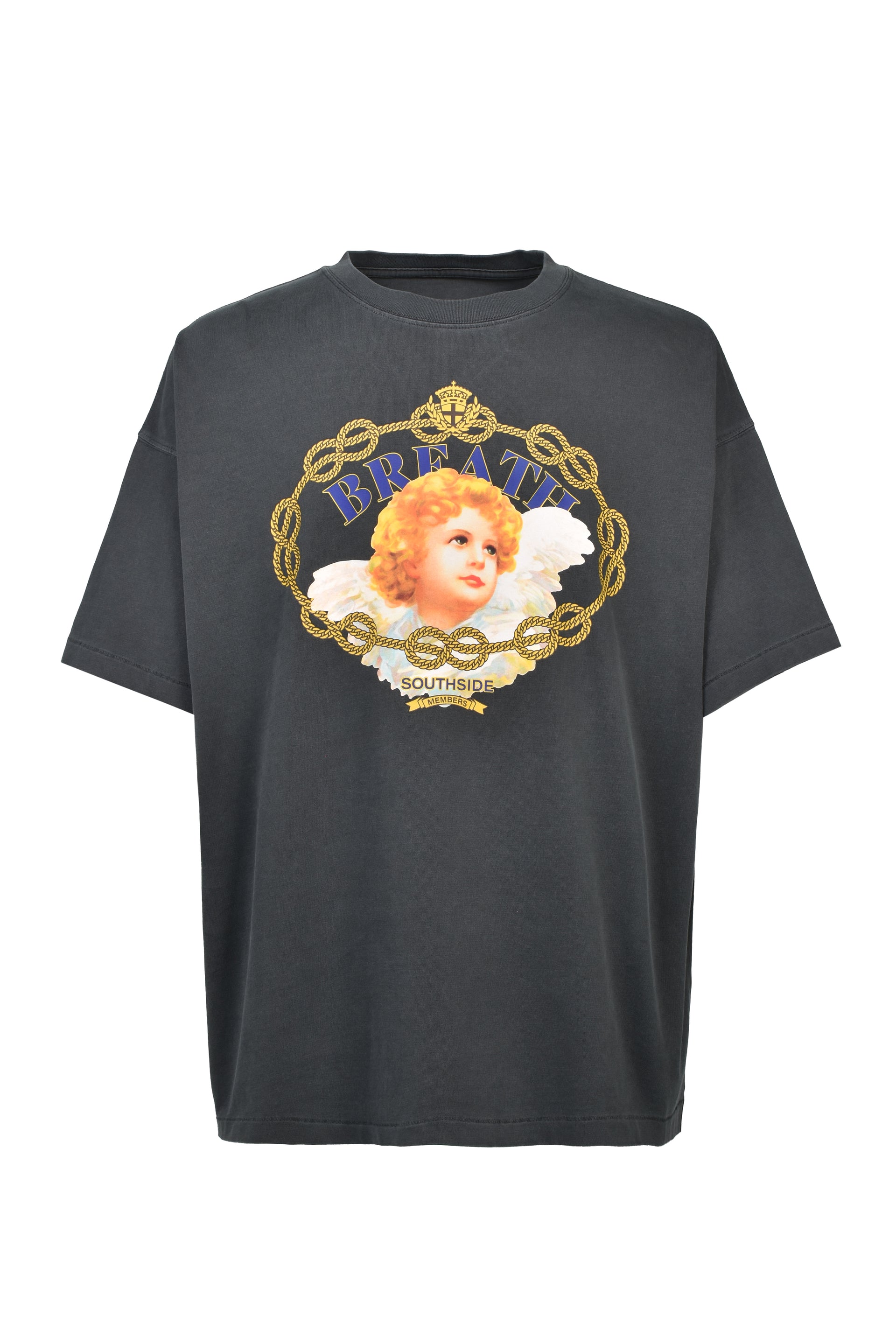 ANGEL EMBLEM TEE / BLK
