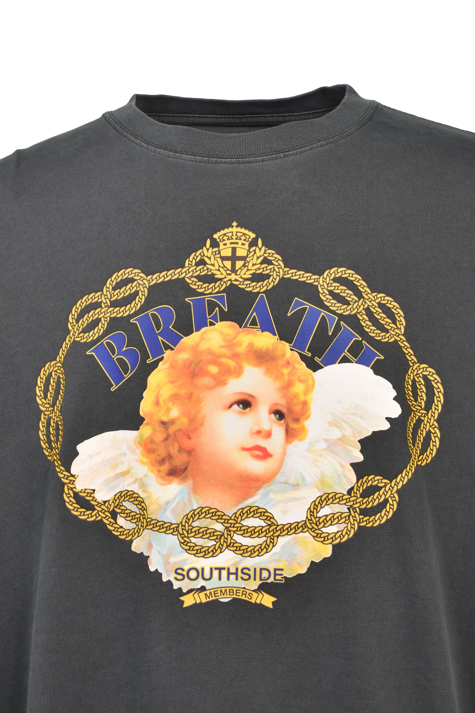 ANGEL EMBLEM TEE / BLK