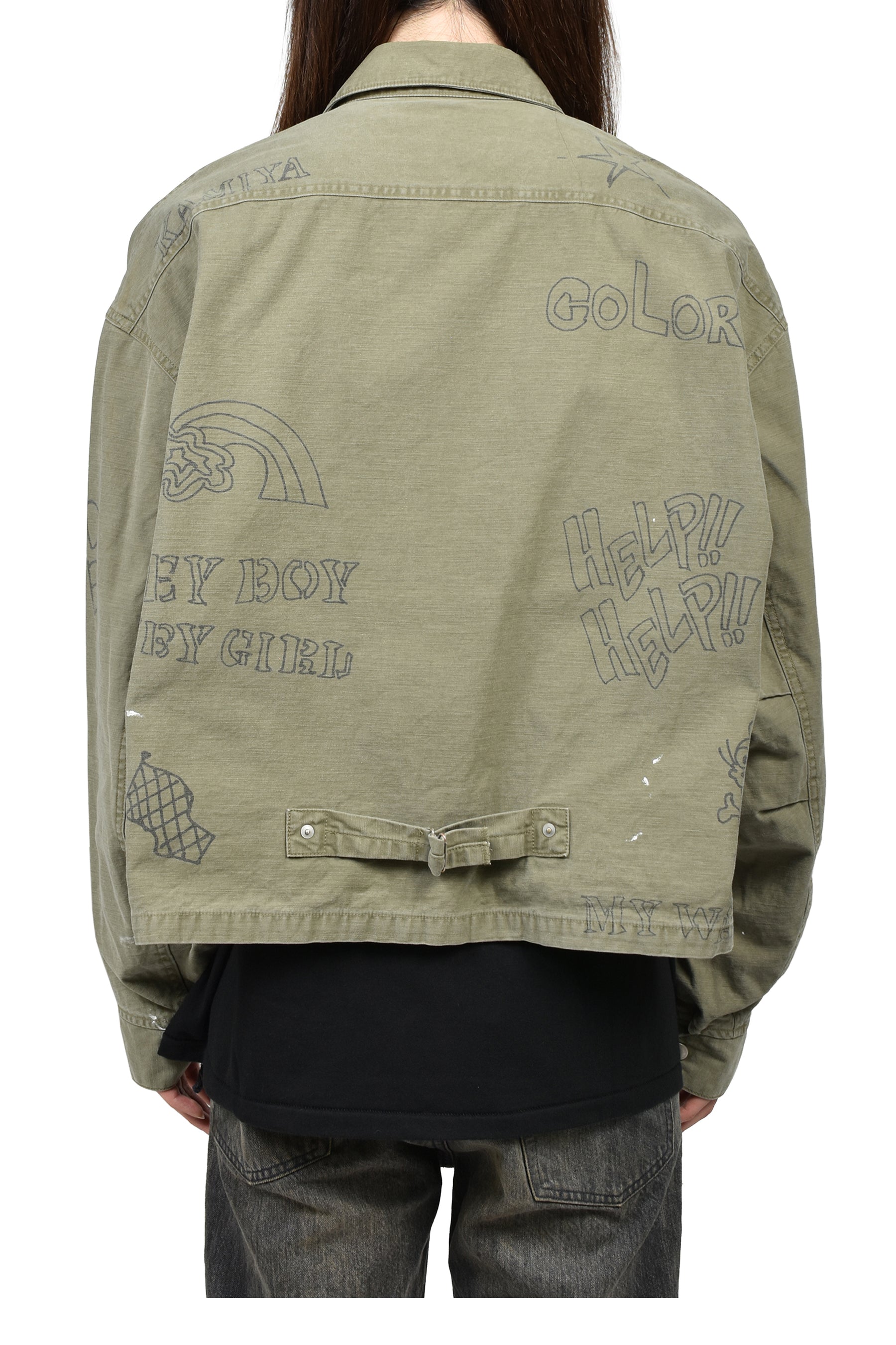 GRAFFITI WORK JACKET / KHA