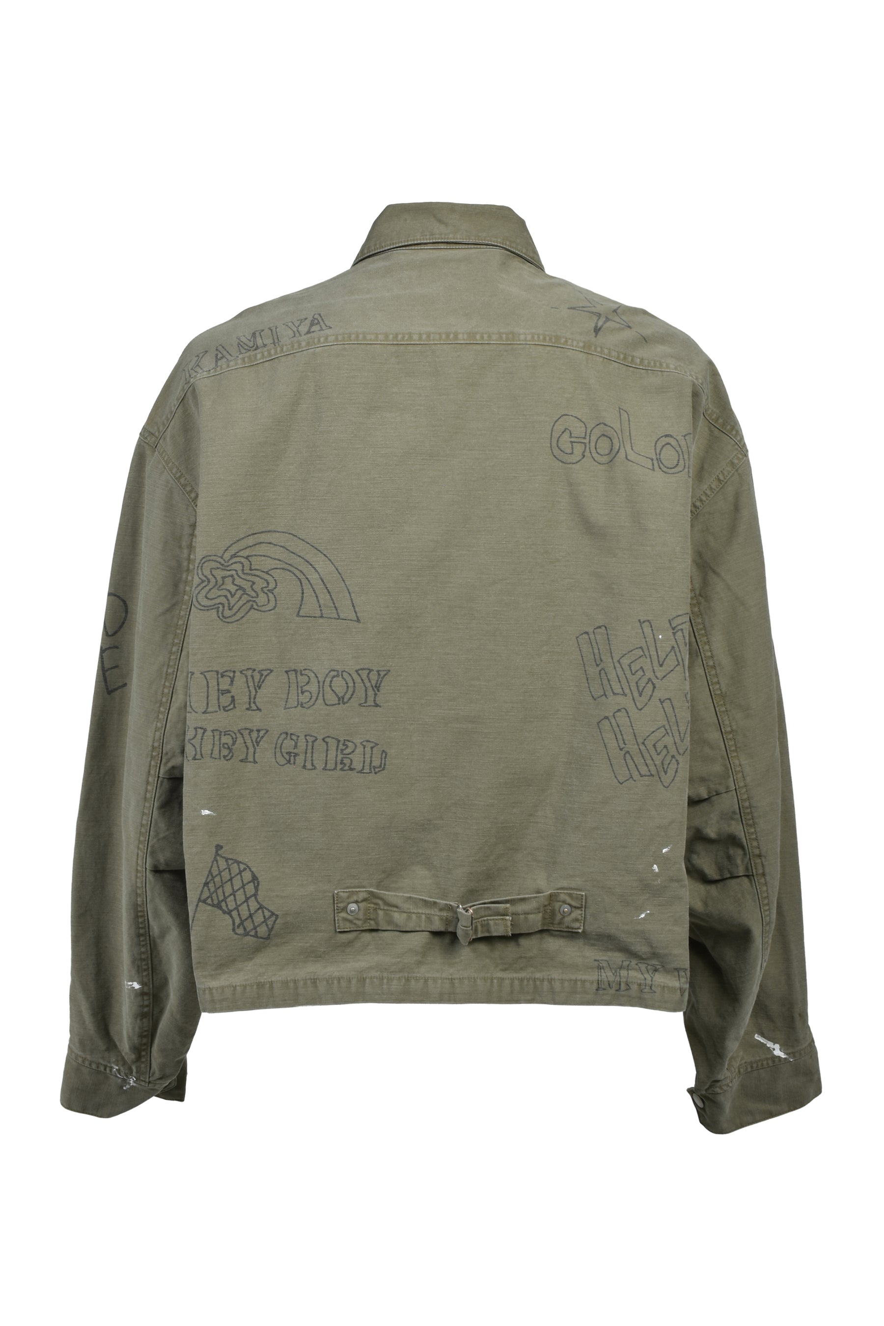 GRAFFITI WORK JACKET / KHA