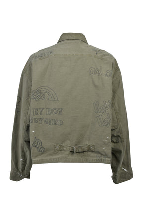 GRAFFITI WORK JACKET / KHA
