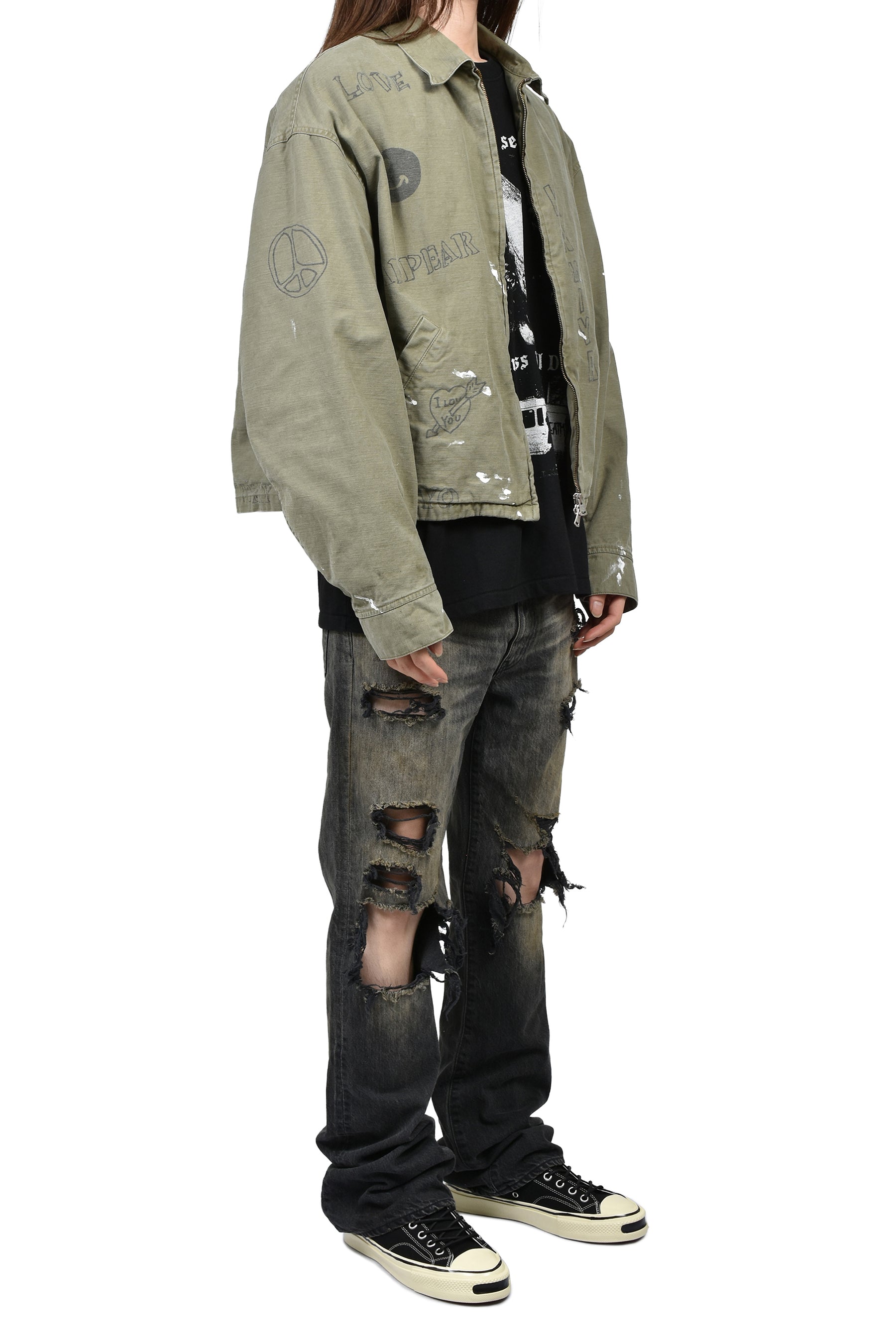GRAFFITI WORK JACKET / KHA