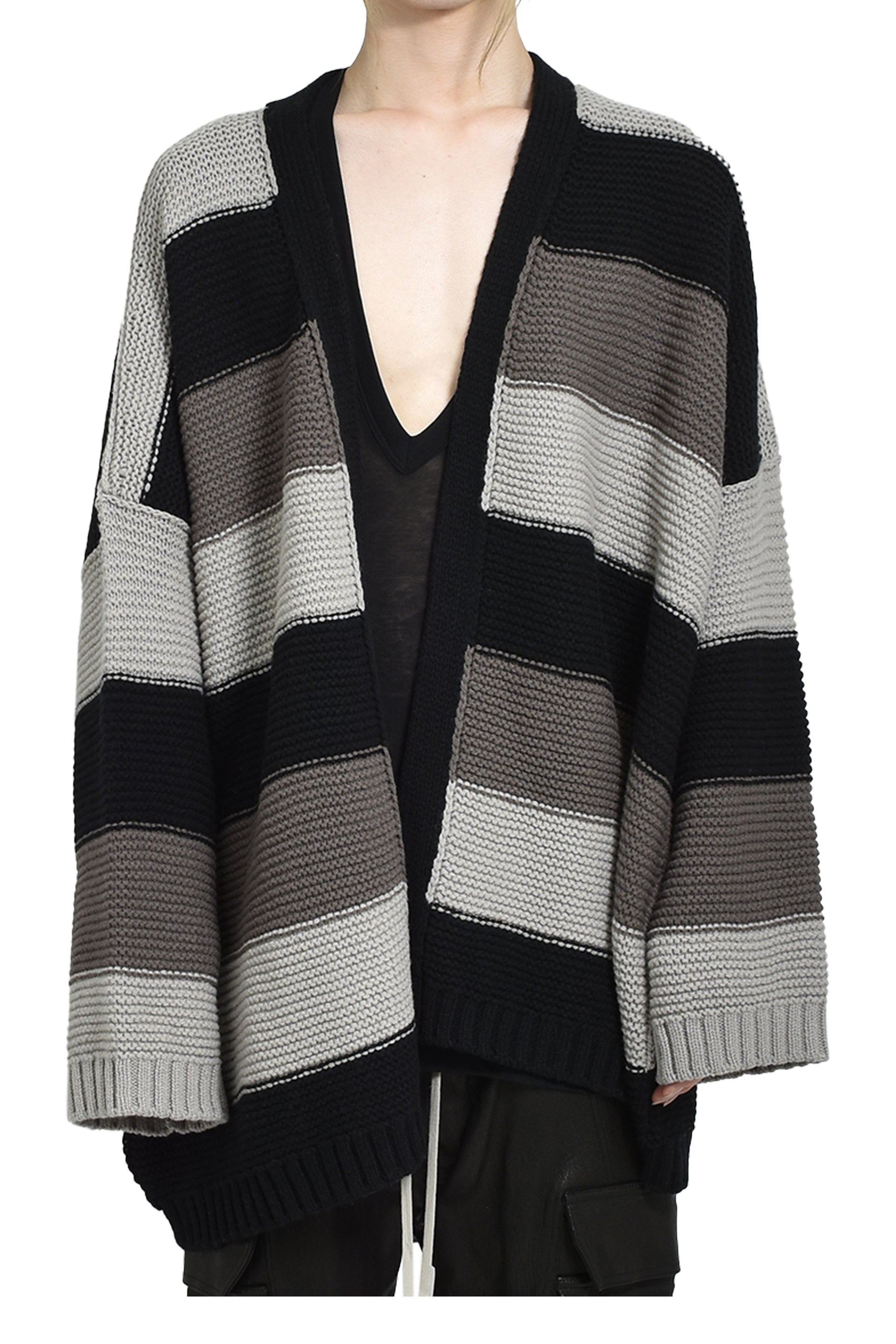 Rick Owens リックオウエンス CONCORDIANS FW25 PITTI CARDIGANW / BLK