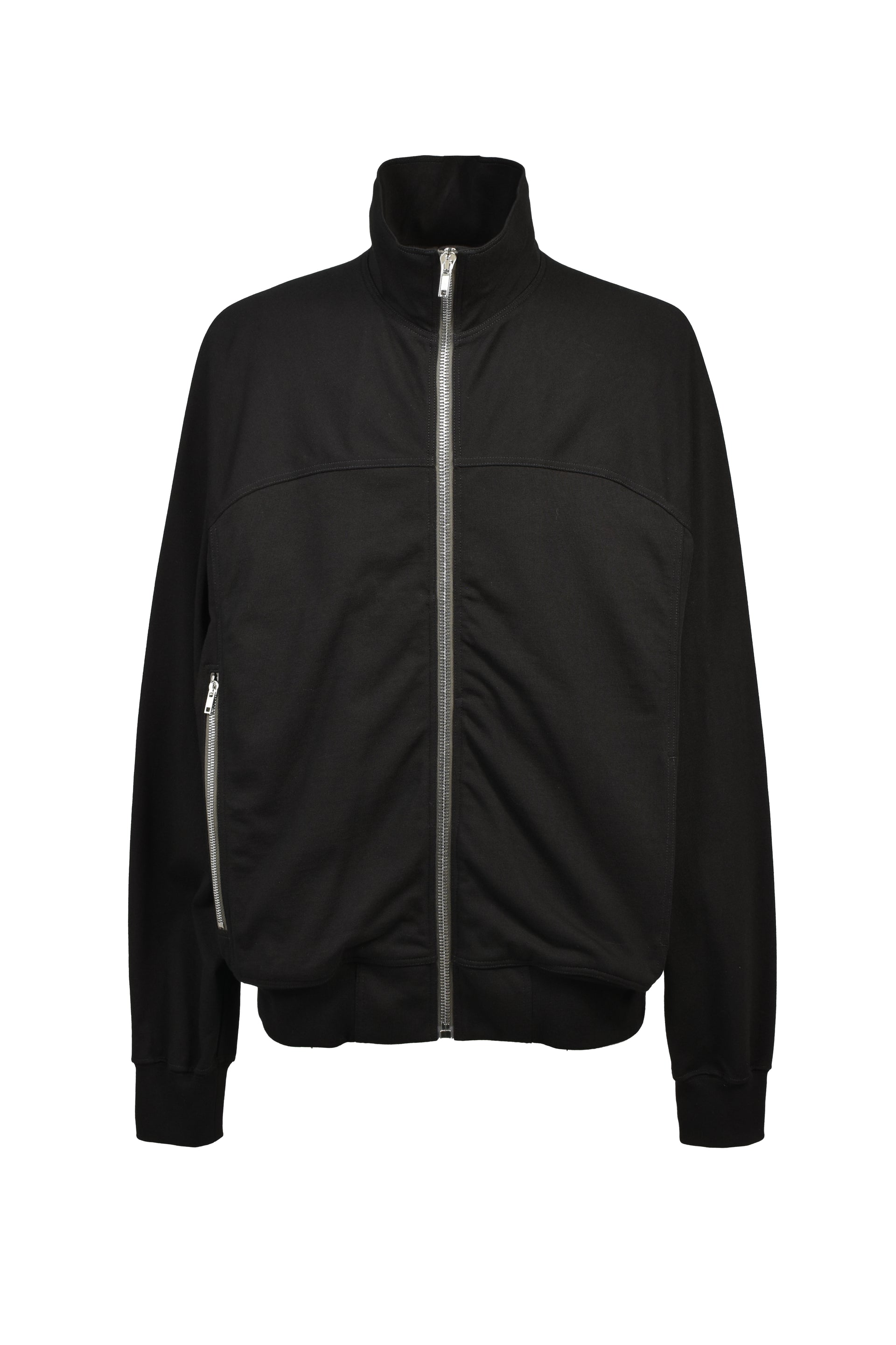 ZIPFRONT JOGGER / BLK