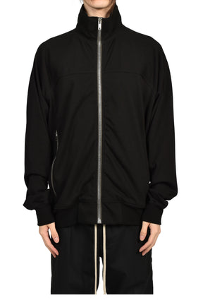 ZIPFRONT JOGGER / BLK