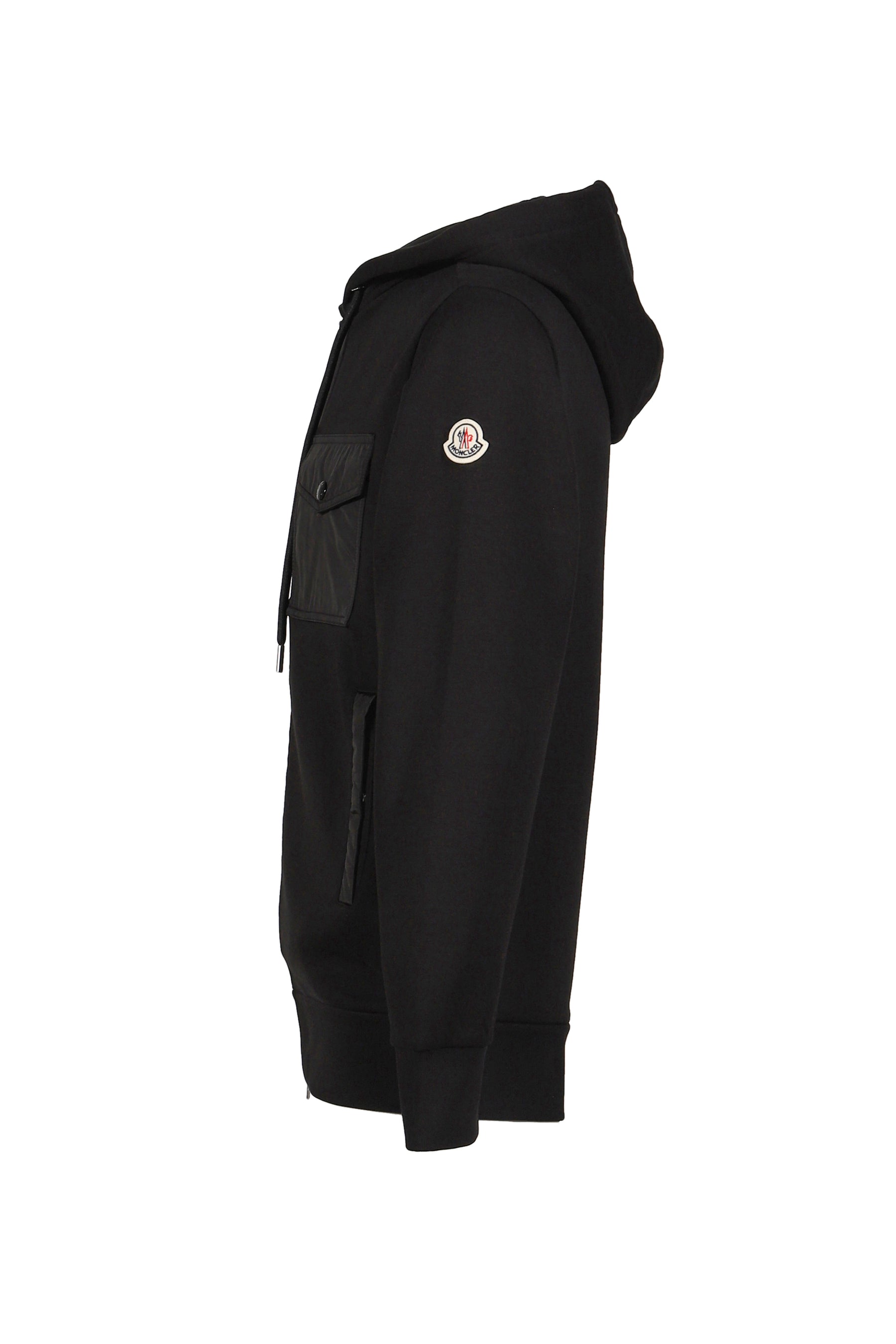 ZIP UP CARDIGAN / BLK