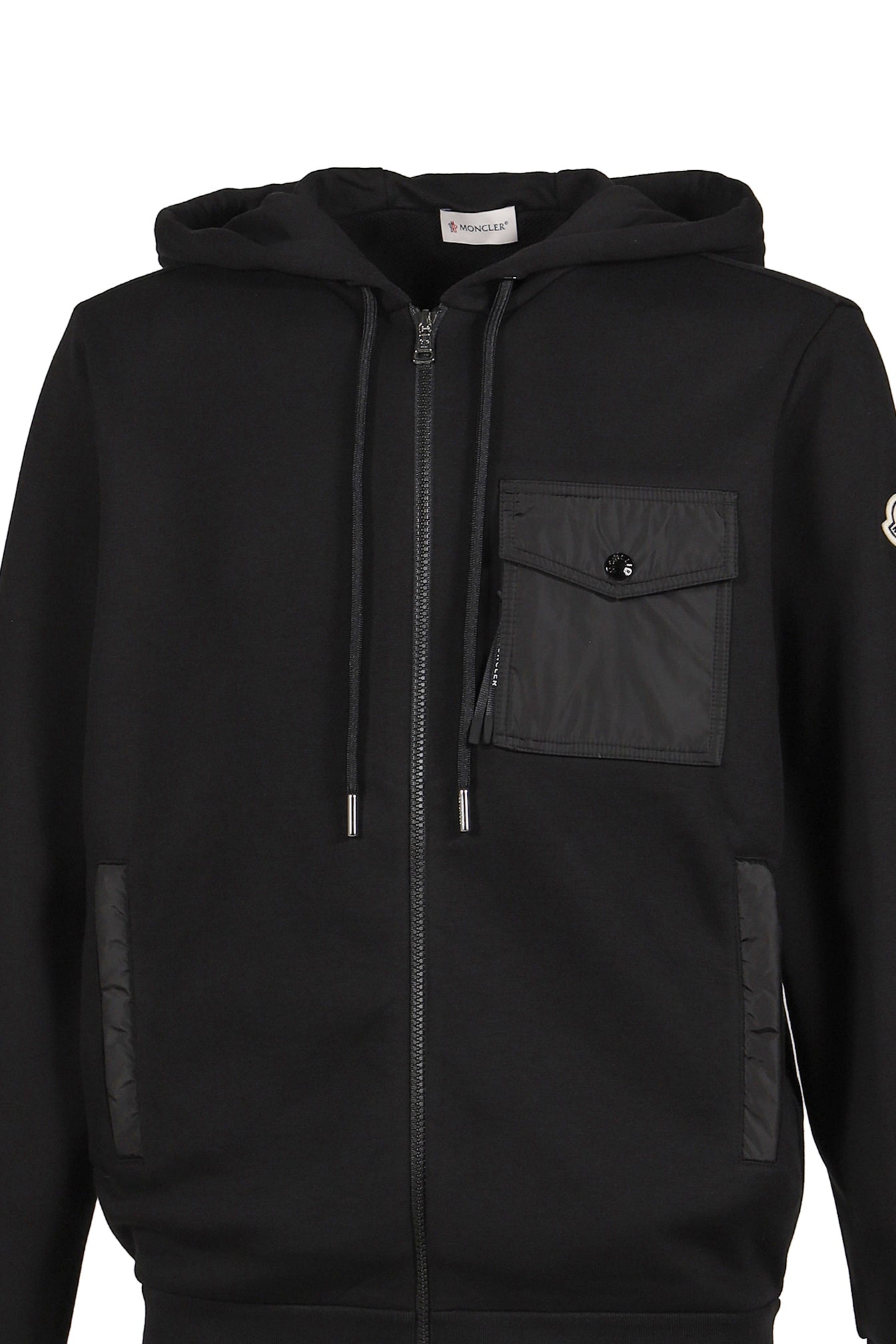 ZIP UP CARDIGAN / BLK