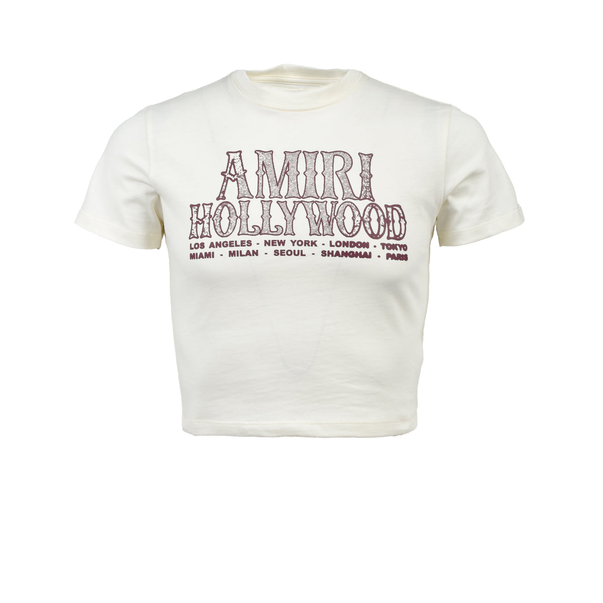 AMIRI アミリ SS26 AMIRI HOLLYWOOD BABY TEE / LINEN - NUBIAN ヌビアン