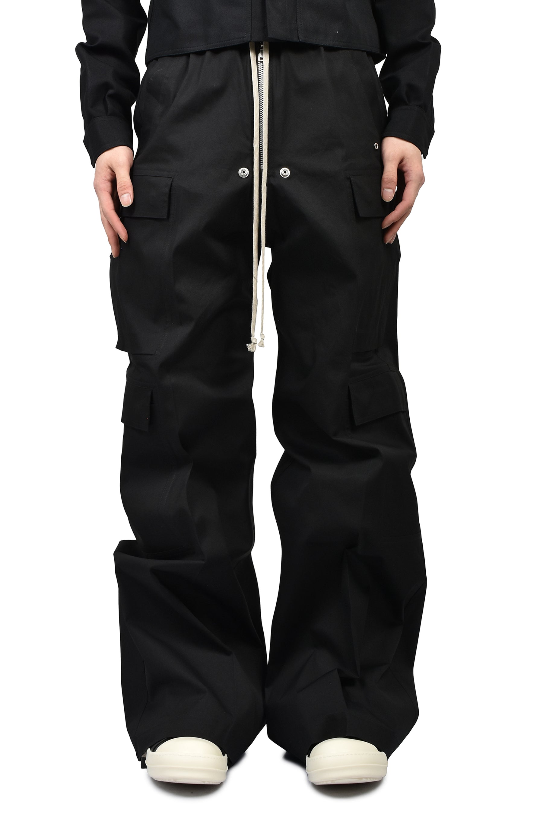 パンツ Rick owens cargobela Black Hollywood Cargobela Cargo Pants by Rick Owens on Sale