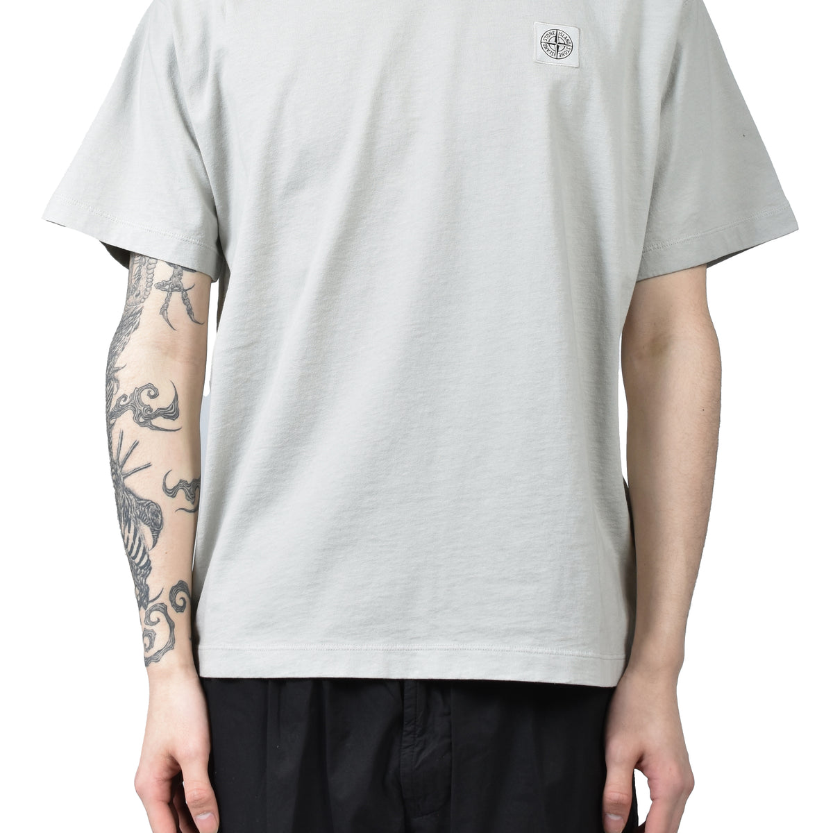 Stone Island ストーンアイランド SS26 SS T-SHIRT / PEARL GRY