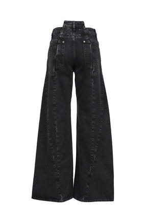 PANTS 5 POCKETS / MEDIUM BLK STONE