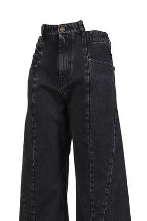 PANTS 5 POCKETS / MEDIUM BLK STONE