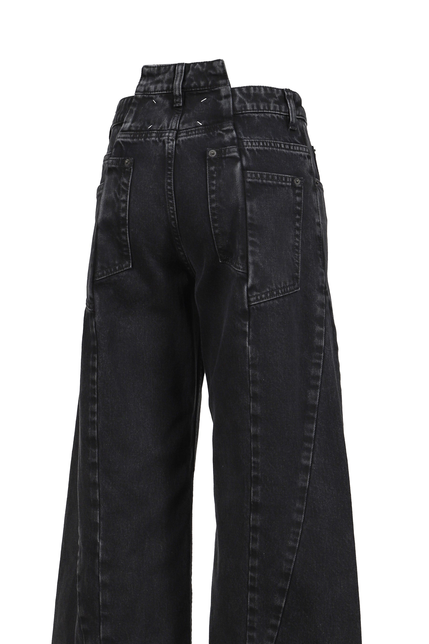 PANTS 5 POCKETS / MEDIUM BLK STONE