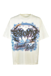 AIRBRUSH TEE / WHT