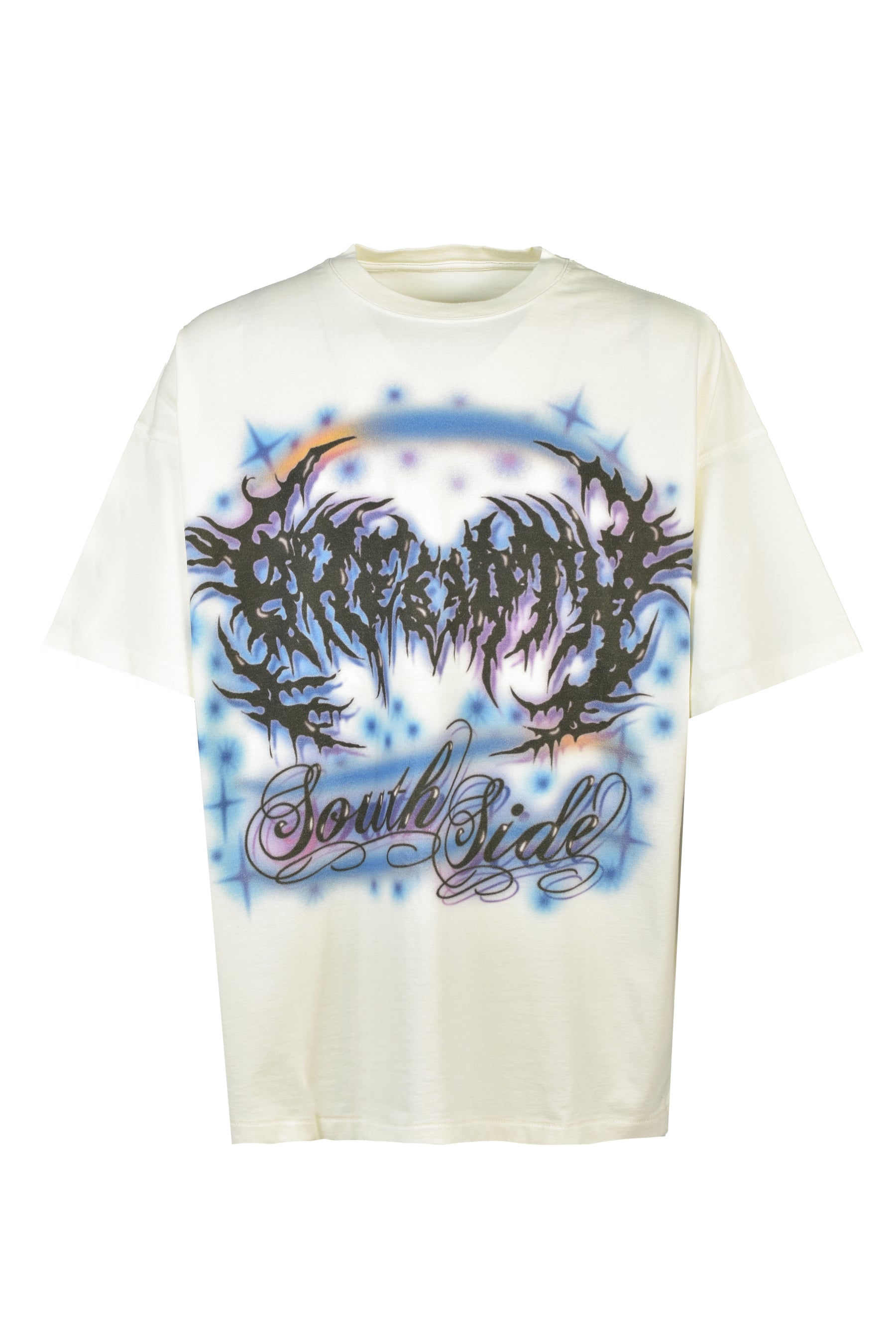 AIRBRUSH TEE / WHT