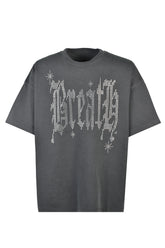 RHINESTONE TEE / BLK