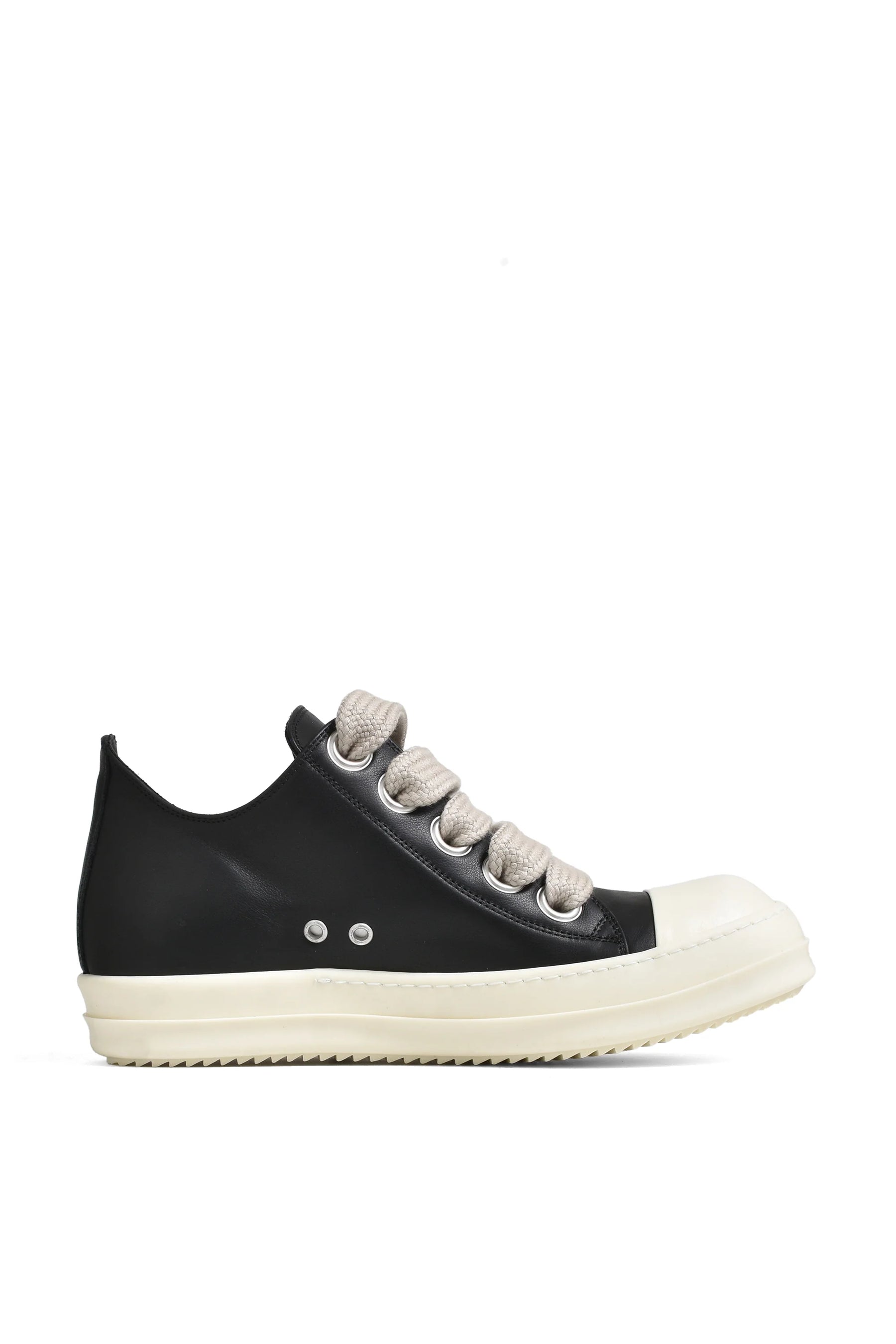 JUMBOLACE LOW SNEAKS / BLACK/MILK/MILK