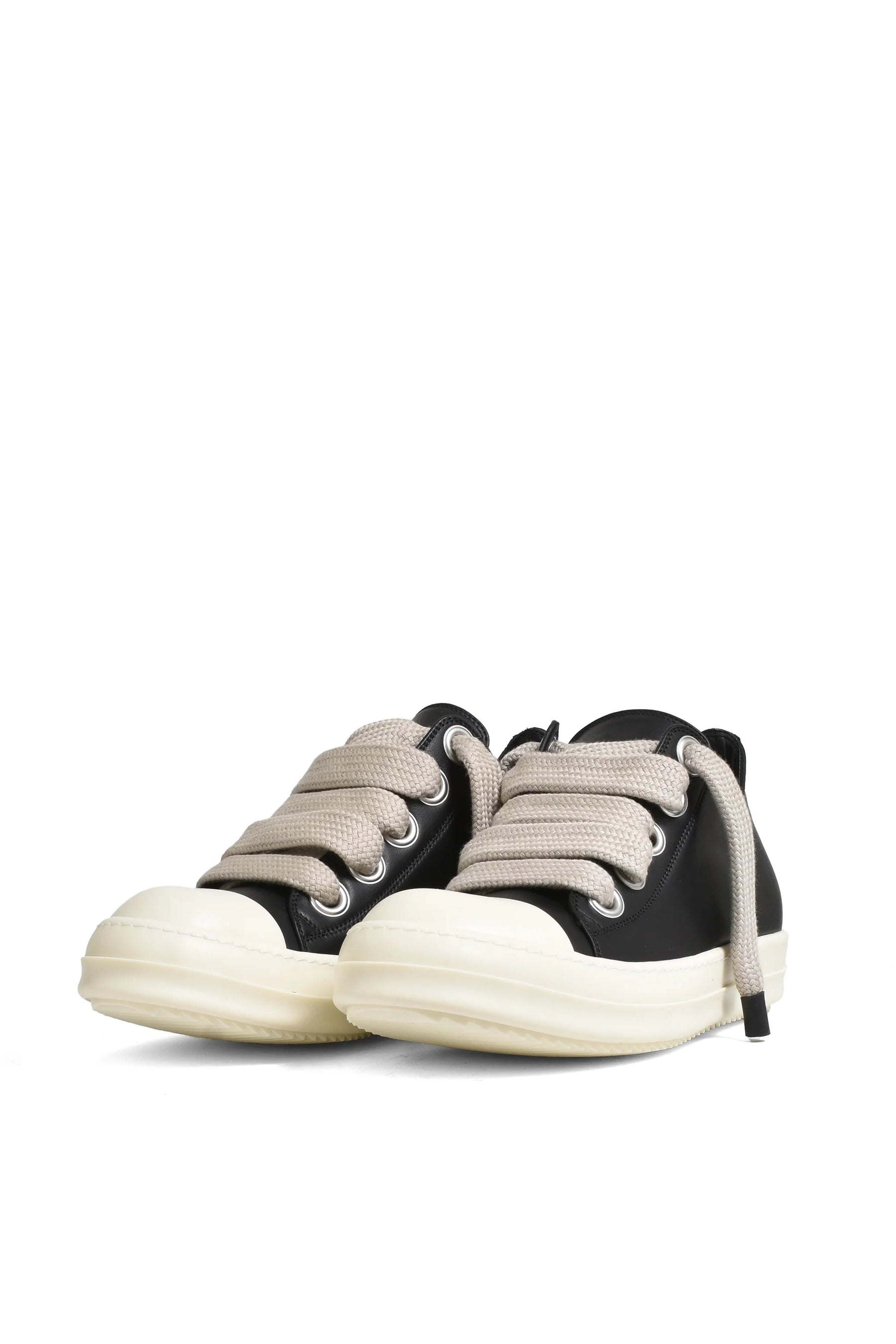 JUMBOLACE LOW SNEAKS / BLACK/MILK/MILK