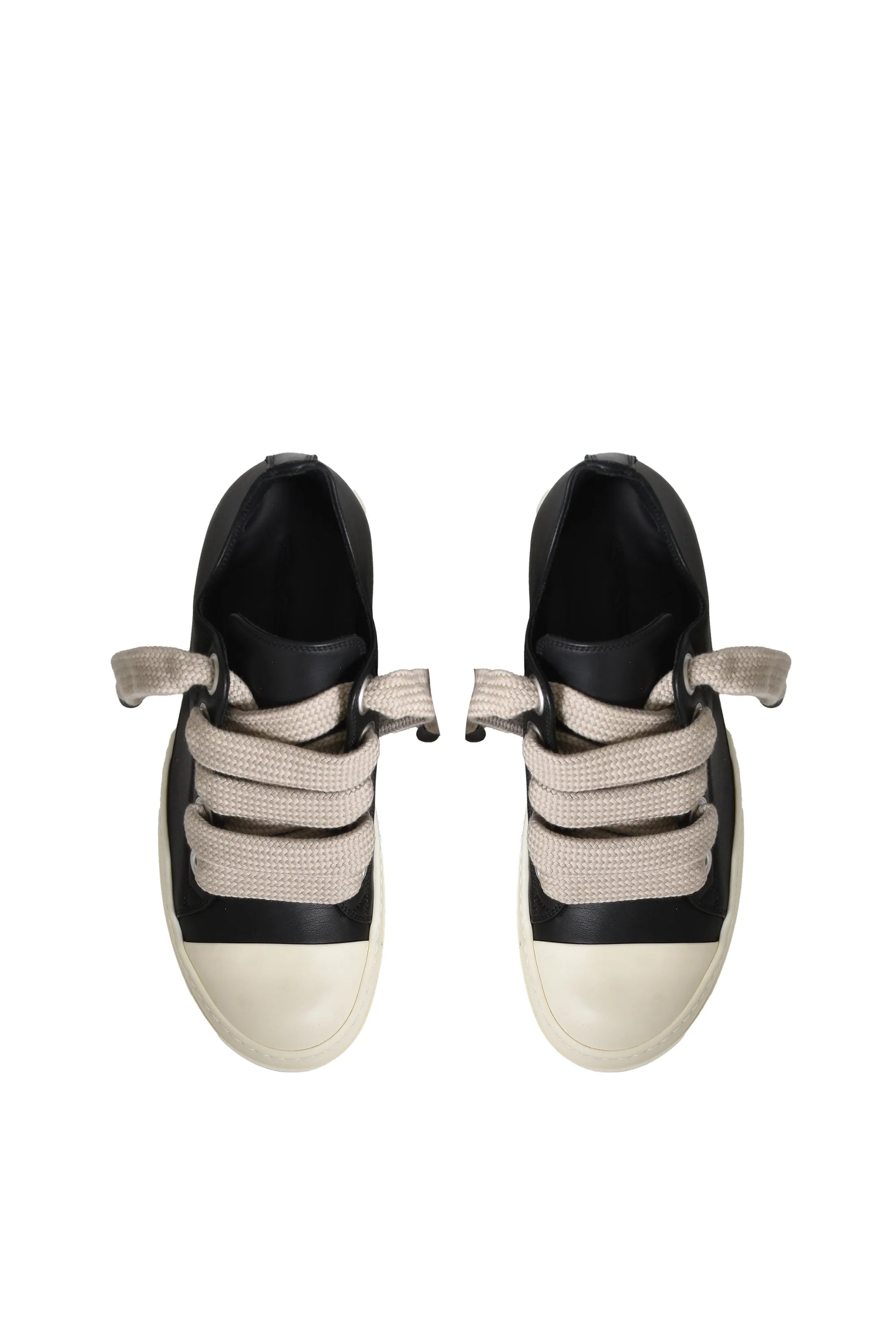JUMBOLACE LOW SNEAKS / BLACK/MILK/MILK