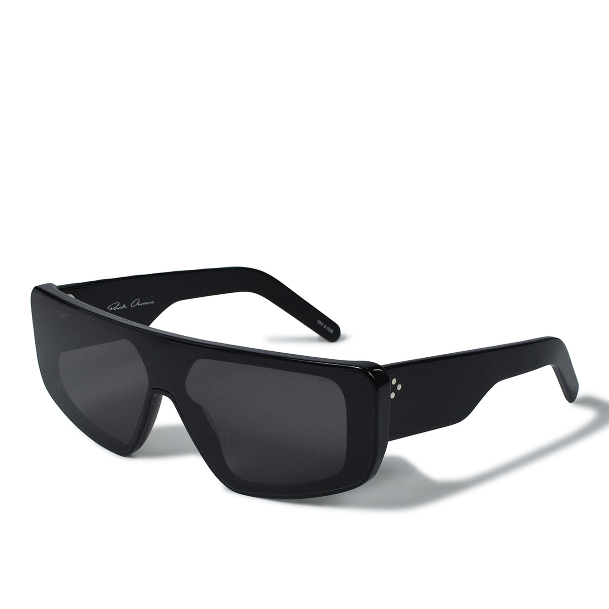 Rick Owens ブラックサングラス Rick Owens レディース ライダーサングラス の ブラック | LN-CC®