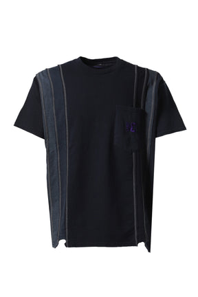 7 CUTS S/S TEE - SOLID / FADE / BLK