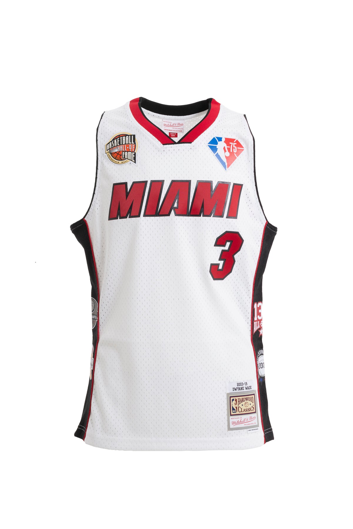 Mitchell & Ness Nba Miami Heat (dwayne Wade) Swingman Jersey in