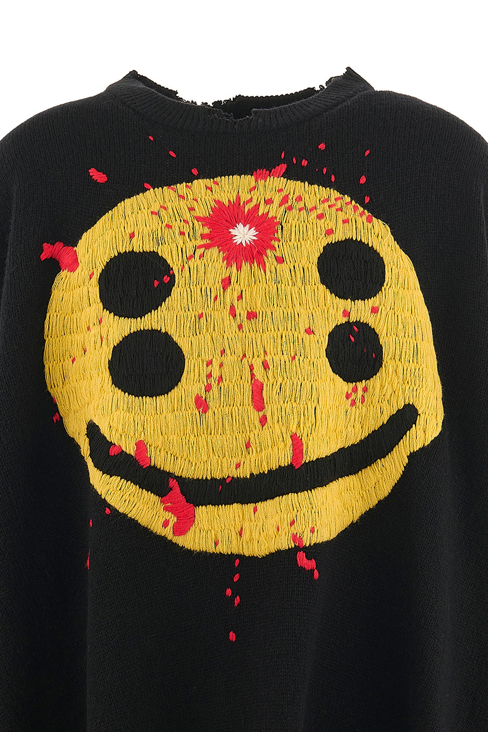 CP_CREW KNT/SMILE / BLK