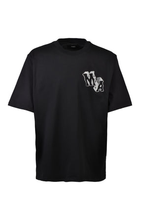 AMIRI BLOCK LETTER TEE / BLK