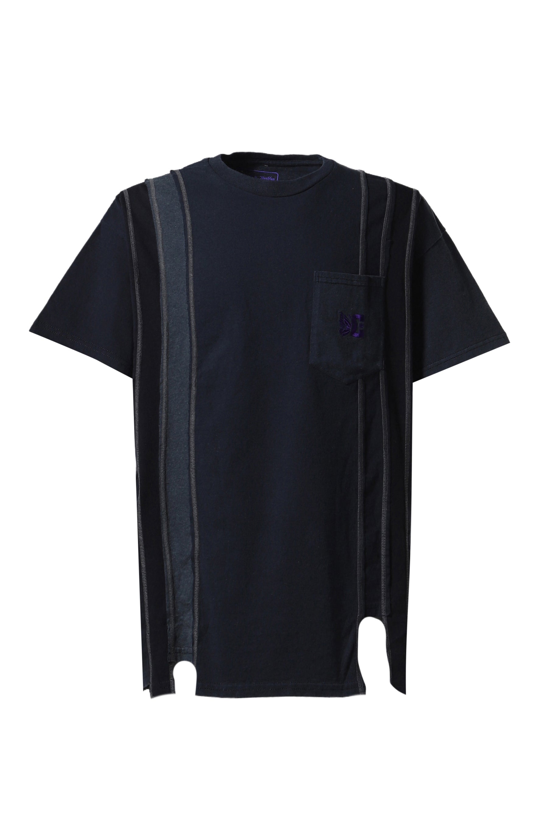 7 CUTS S/S TEE - SOLID / FADE / BLK