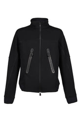 ZIP UP CARDIGAN / BLACK