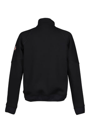 ZIP UP CARDIGAN / BLACK