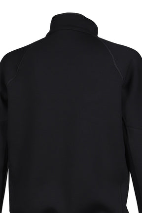 ZIP UP CARDIGAN / BLACK