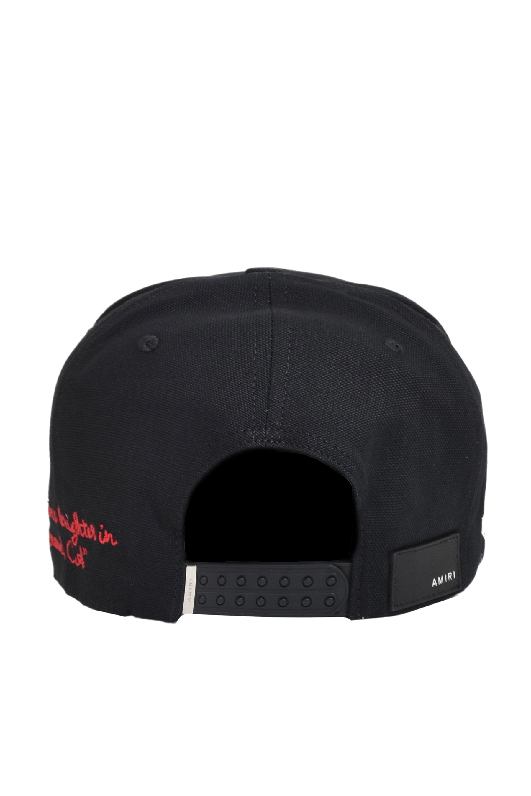 STARS MA CANVAS HAT / BLK RED