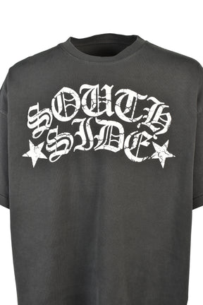 SOUTHSIDE STAR TEE / BLK