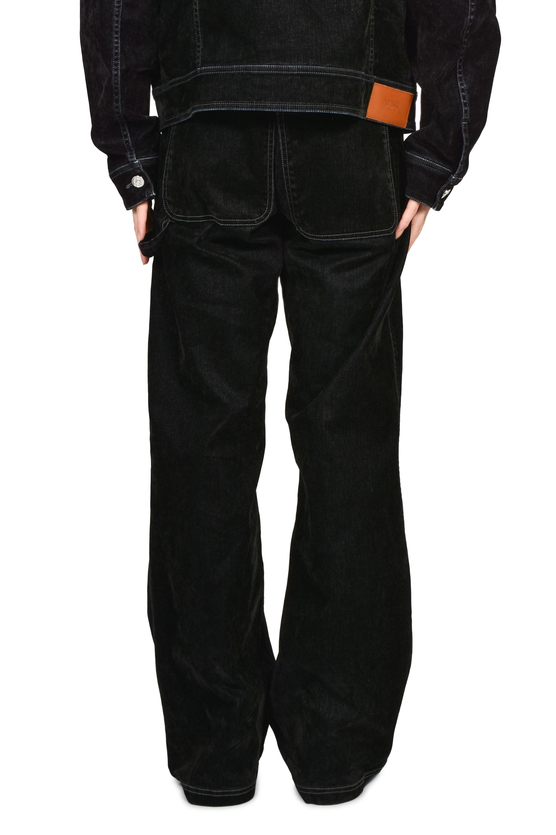 FLOCK DENIIM CARPENTER JEAN / BLK