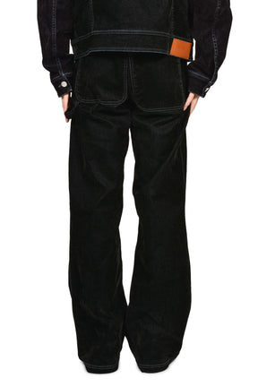 FLOCK DENIIM CARPENTER JEAN / BLK