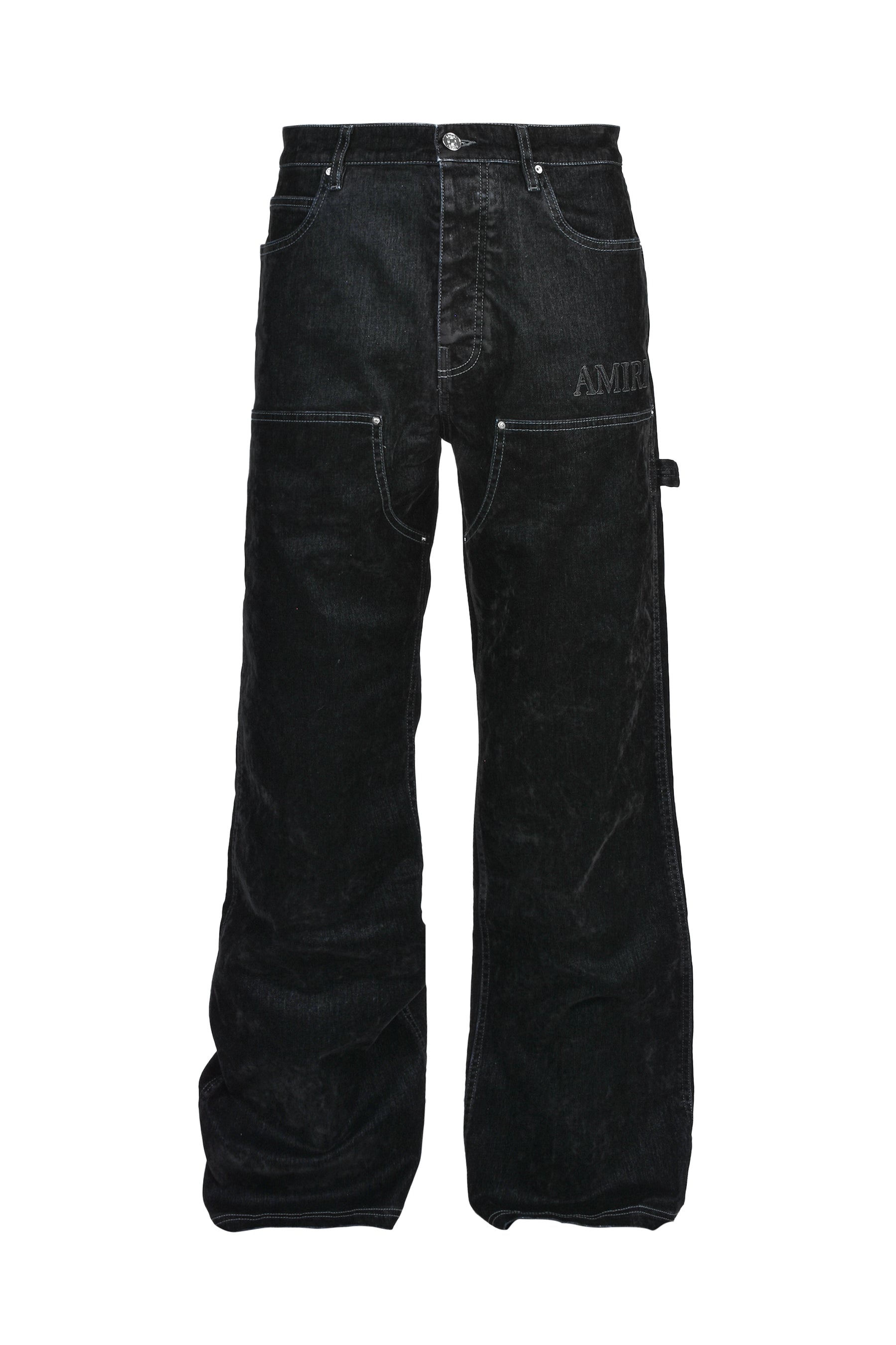 FLOCK DENIIM CARPENTER JEAN / BLK