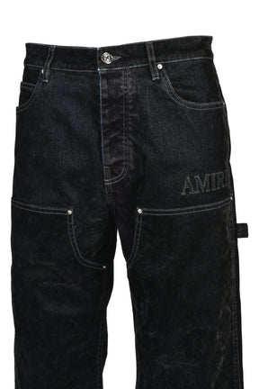 FLOCK DENIIM CARPENTER JEAN / BLK