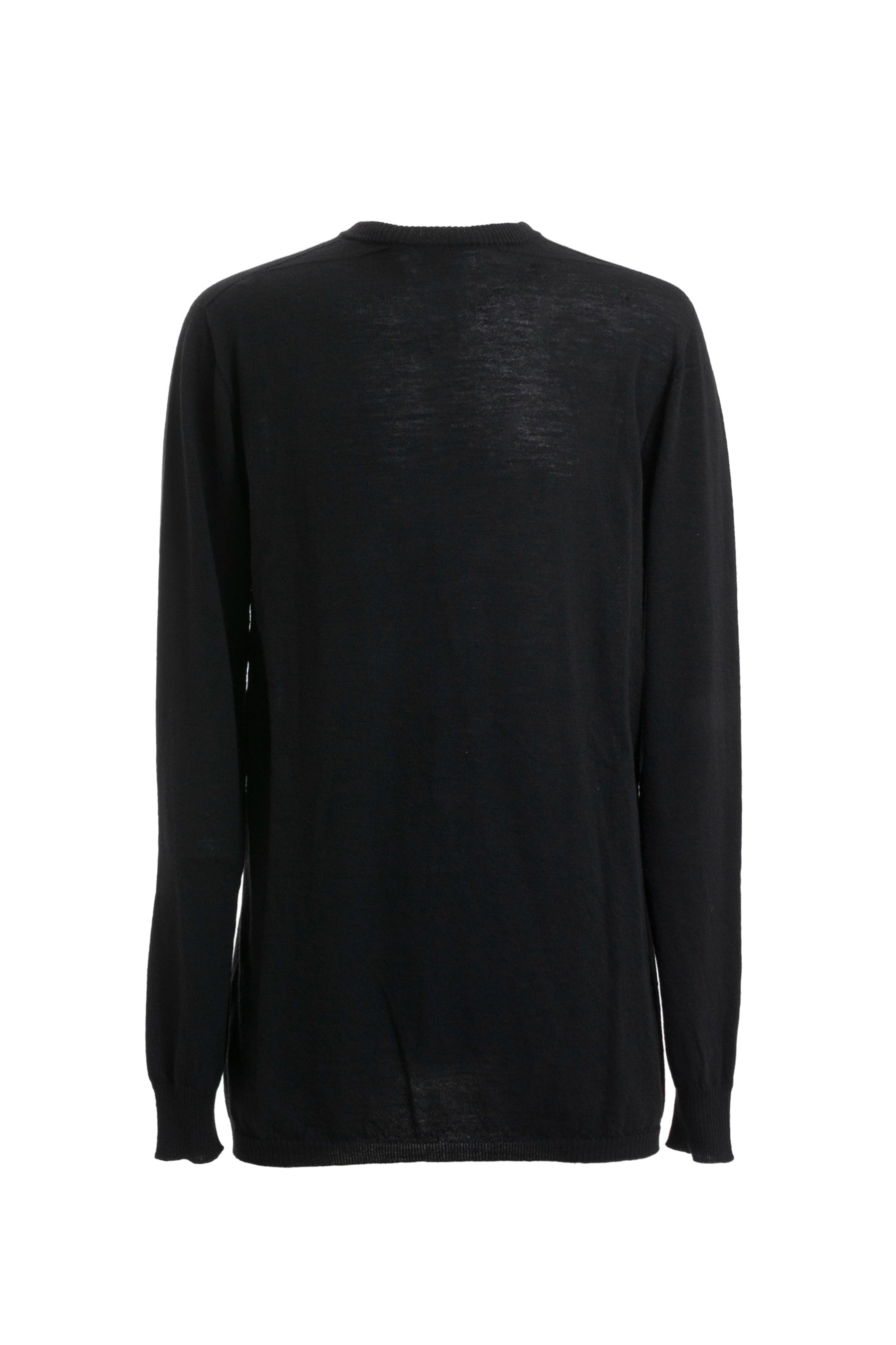 OVERSIZED ROUND NECK / BLK