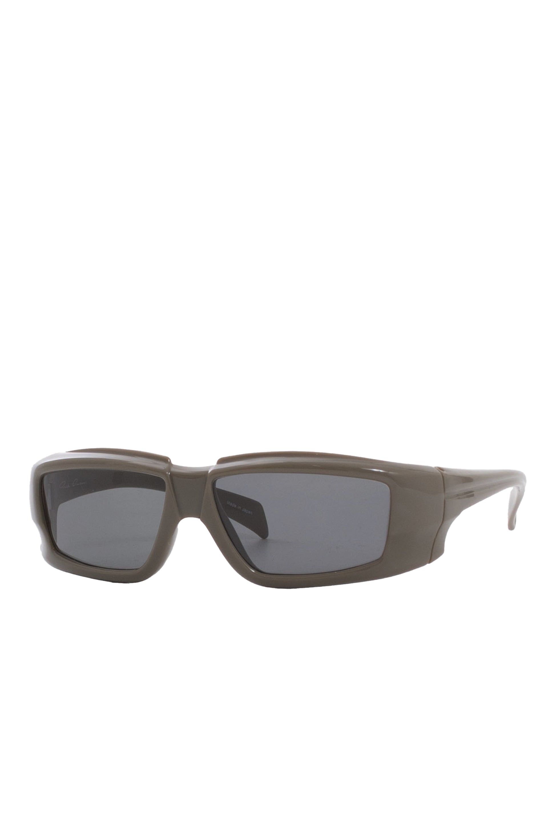 Rick Owens SUNGLASSES RICK / DSTGREY TEMPLE / BLK LENS