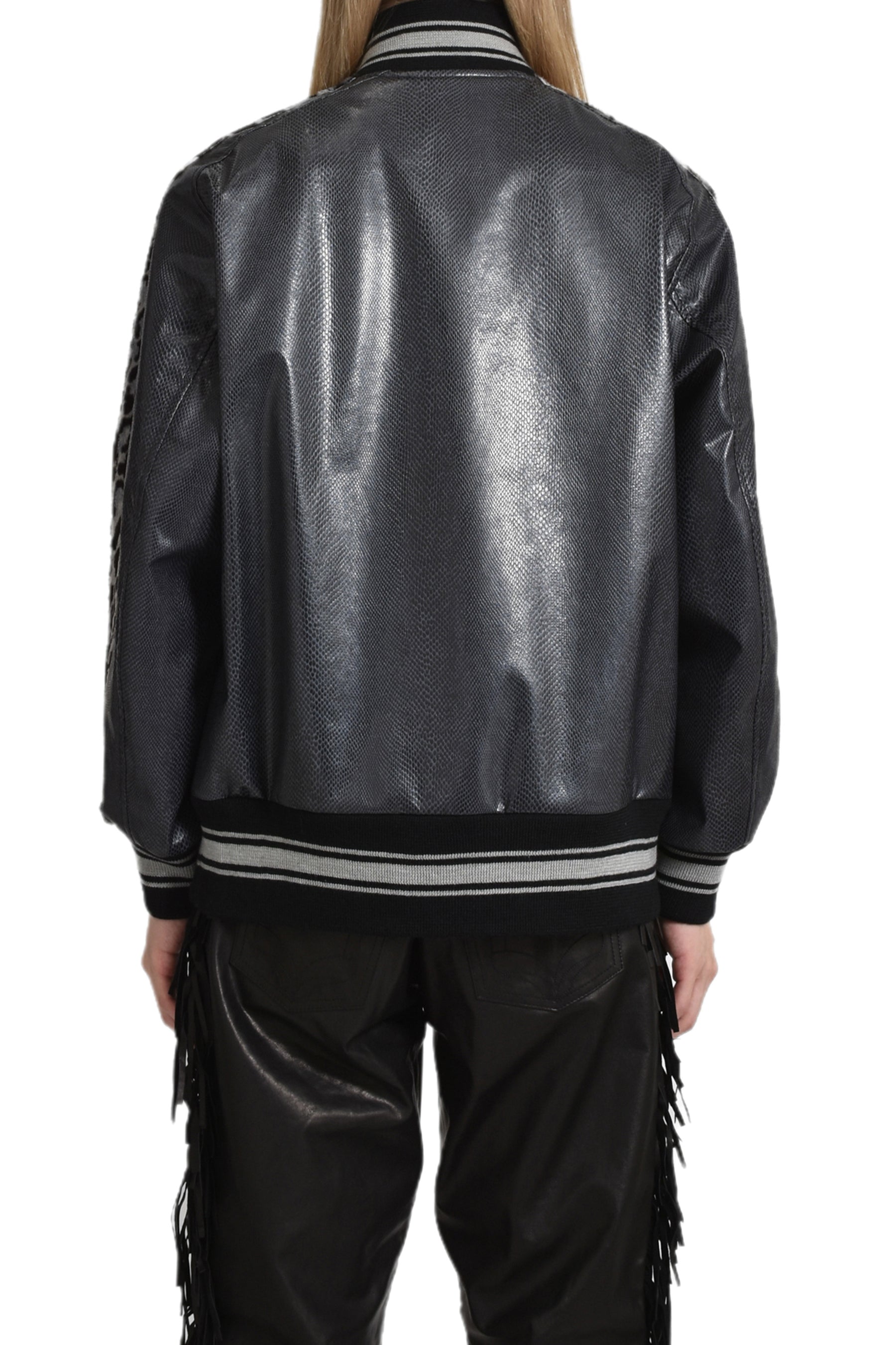 AWARD JACKET (EXCLUSIVE) / BLK