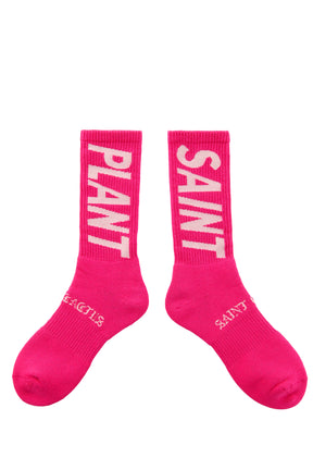 CP_SOCKS/SNT PLANT / PNK