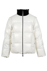 THROTTLE JACKET / BLACK + WHT 