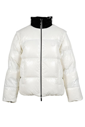 THROTTLE JACKET / BLACK + WHT 