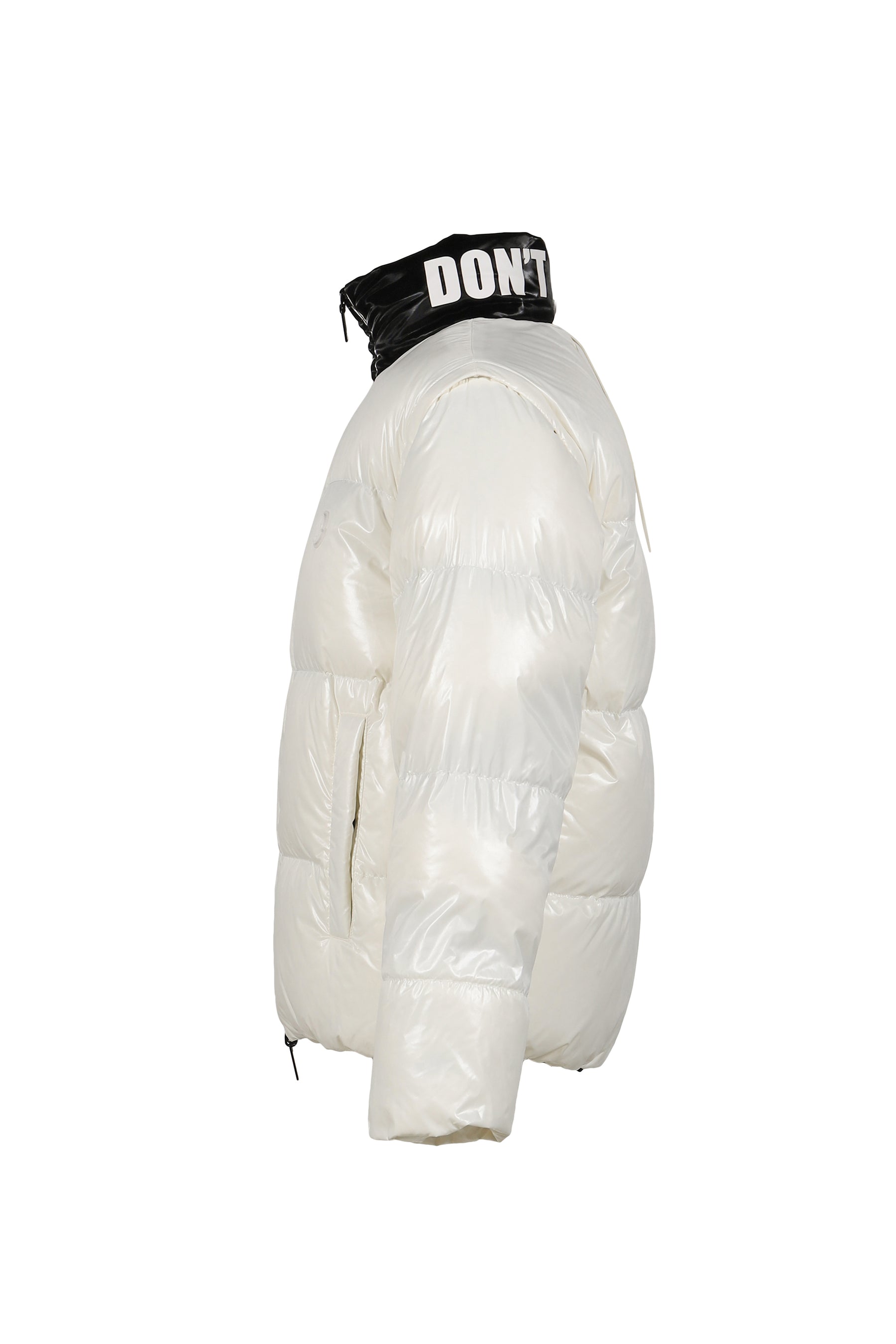 THROTTLE JACKET / BLACK + WHT 