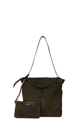 BELT BAG HOBO SMALL / KHA/BLK/CHESTNUT