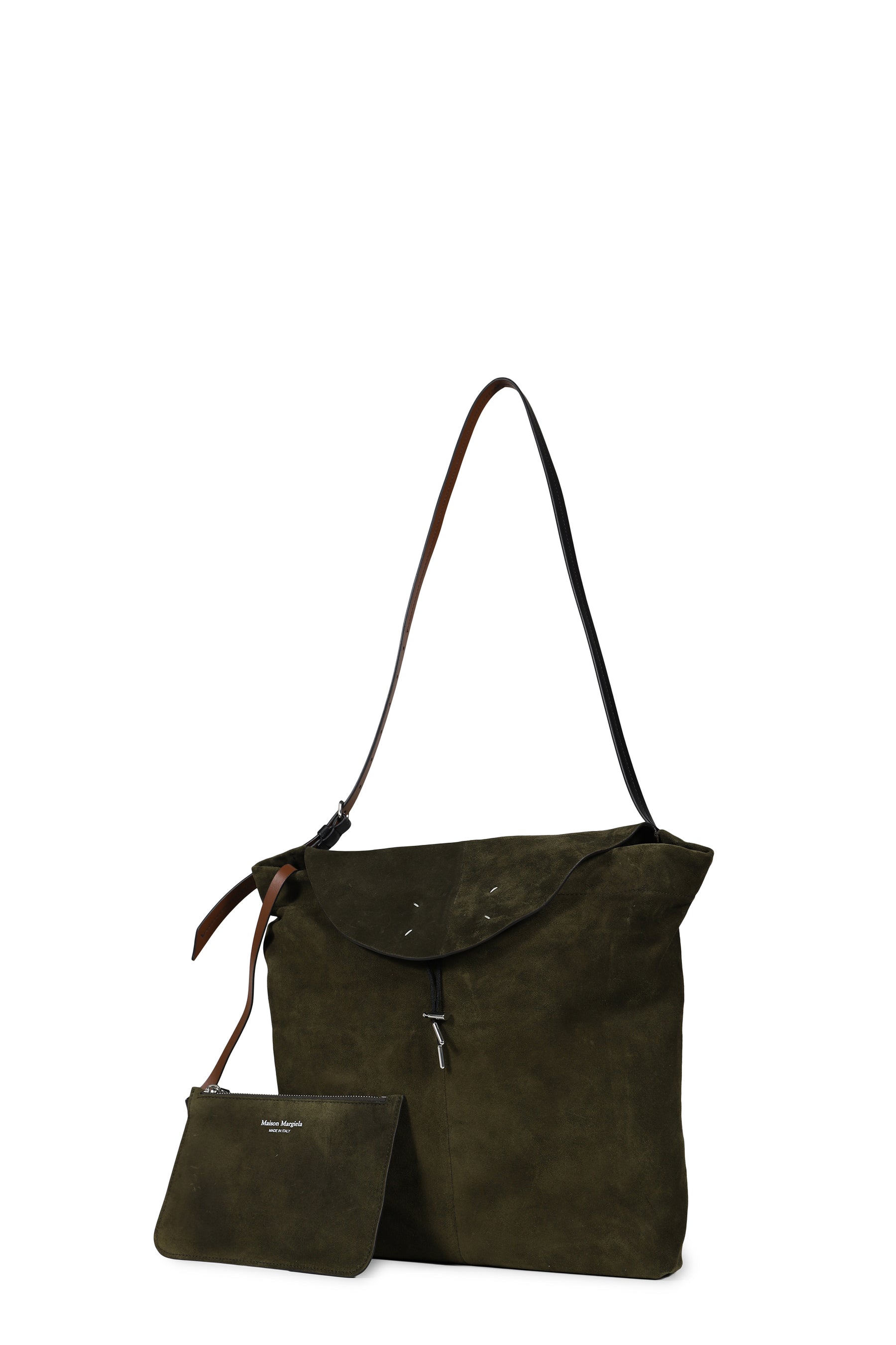 BELT BAG HOBO SMALL / KHA/BLK/CHESTNUT